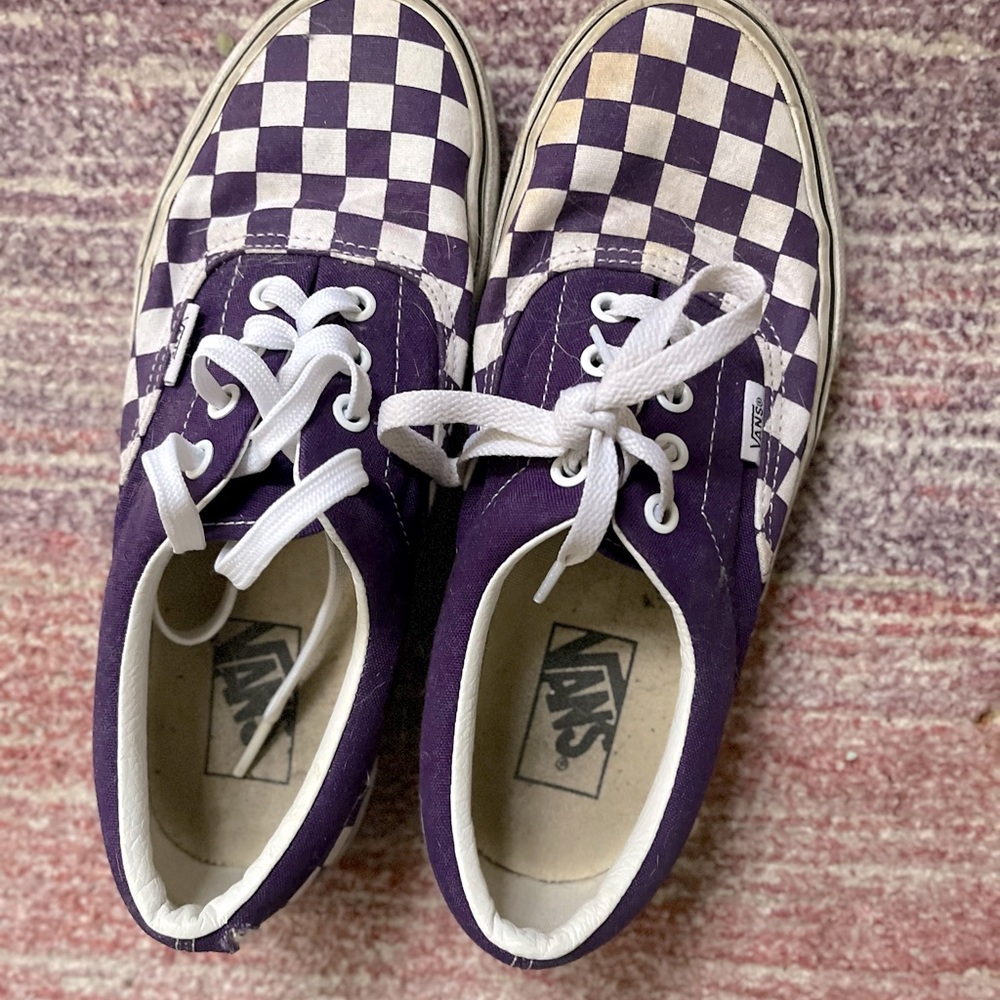 Vans ERA Authentic Violet checker shoes